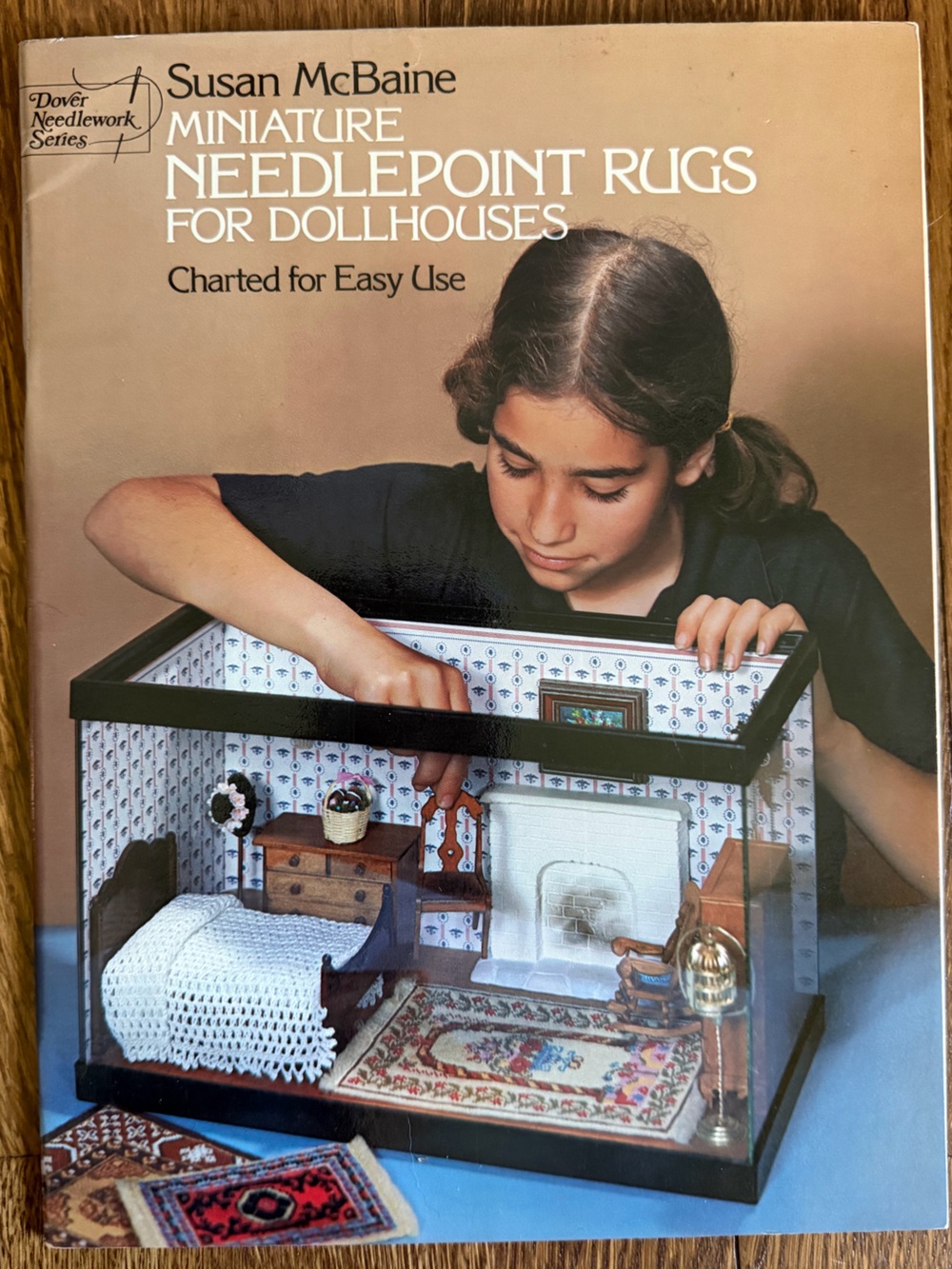 Susan McBaine Miniature Needlepoint Rugs for Dollhouses –Dover Needlework Series